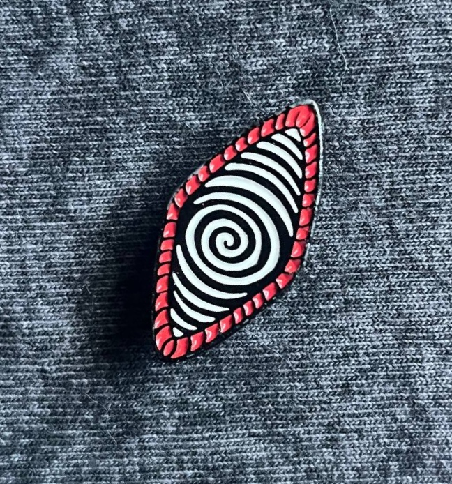 Pin vulvaportal inspirado en Gin/Ecología